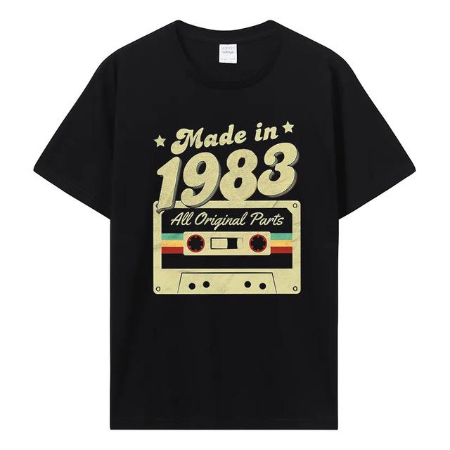 Retro T-shirt Made in 1983 With Completely Original Parts L