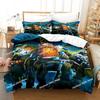 3d Anime Game Deep Rock Galactic Bedding Set Printed Bed Set With Pillowcase Bed Duvet Cover Single Double Queen Super King Size