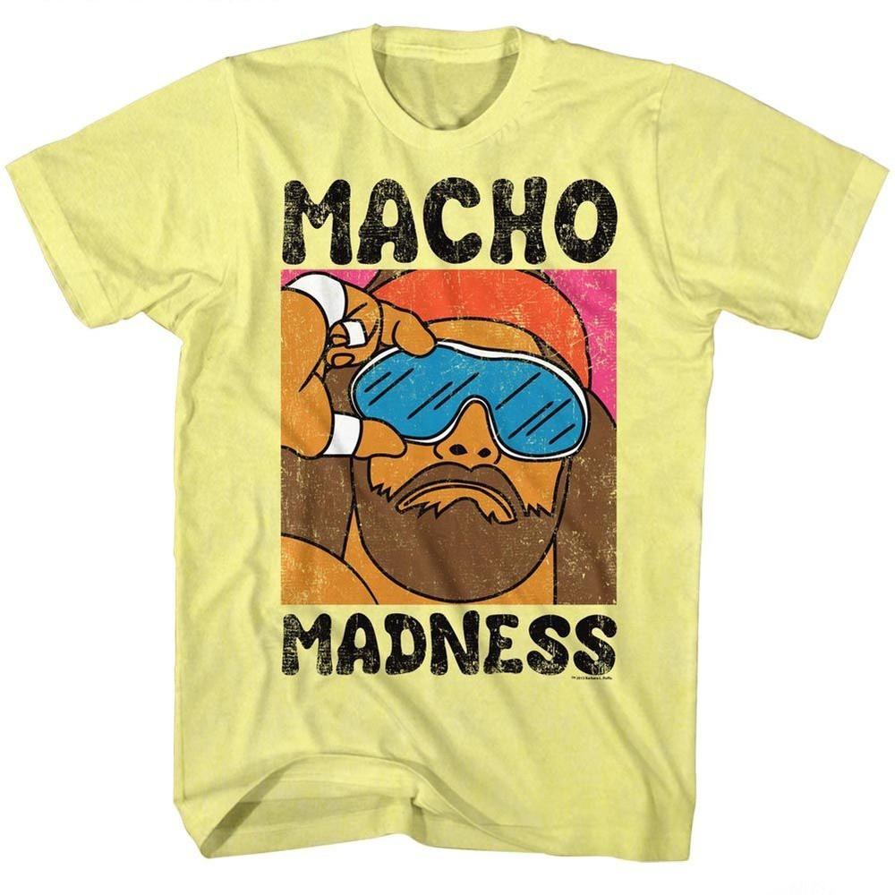 Macho Man Wild Life Wrestling Shirt L