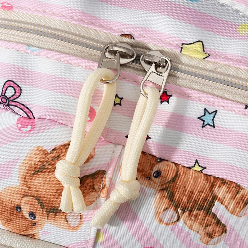 Three-piece Backpack Student Schoolbag Junior High School Women's Large-capacity Backpack