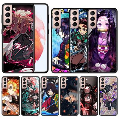 Carcasă pentru Samsung Galaxy S22 S21 S20 Ultra FE S22 S21 S20 S10 S9 S8 Plus 4G 5G S10e S7 Edge Cartoon Demon Slayer Tomioka Giyuu