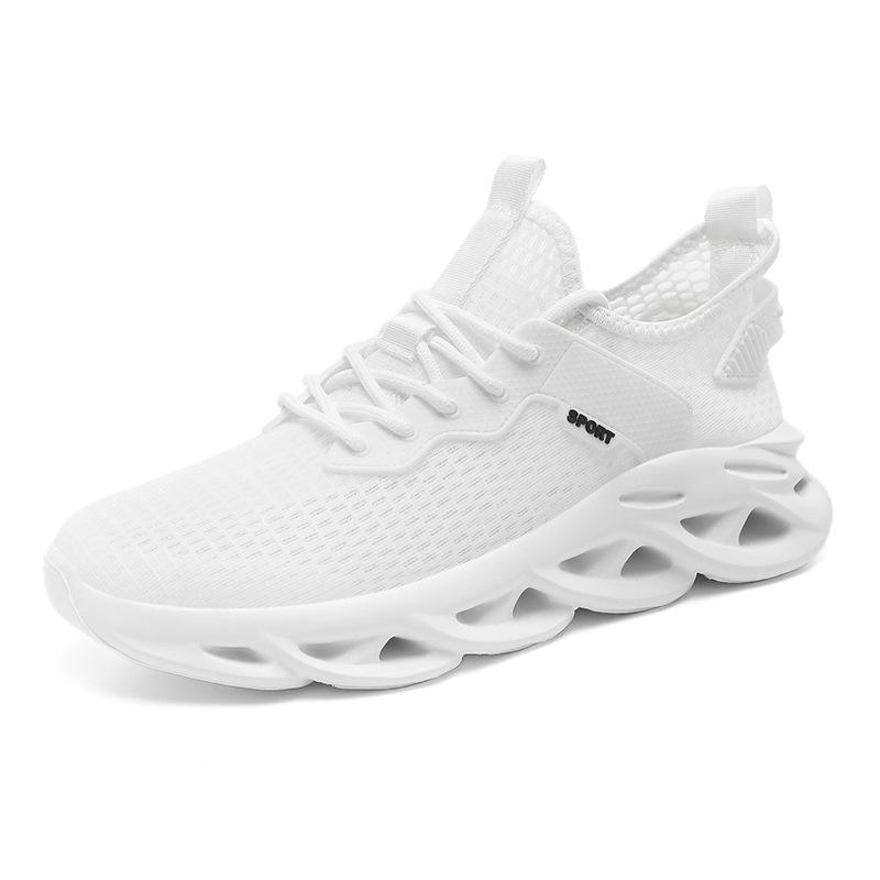 Plus Size Fishnet Surface Breathable Trendy Men's Shoes Portable Outdoor Running Shoes Men's Casual Sneaker