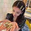 2pcs Acetate Make Up Hair Clips Korean Fashion Gold White Glitter Hair Pin Headwear Girls Women Hair Accessories