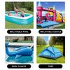 30 Pièces Kit de Réparation de Patch de Piscine Patch de Réparation en Vinyle Auto-Adhésif pour Piscines Hors Sol Bouée de Natation Flotteur Gonflable Bateau