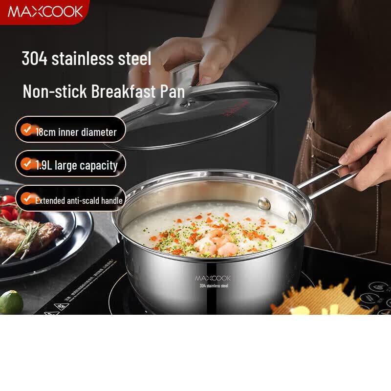 MAXCOOK New Chef Series 304 Stainless Steel Milk Pot