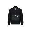 Nike Sweatshirts Men's Black Stand Collar Moderate Regular 929098-010