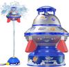 Water Play Toy Sprinkler Water Spray Fountain Toy Water Play Goods 360 Degree Rotating Water Spray Lawn Play Kids Pool Summer Measures Boys Girls