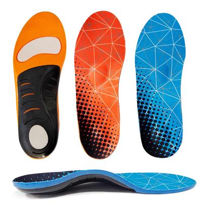Orthotic PU Arch Support Insoles for Flat Feet - Comfortable Foot Massage for Men & Women