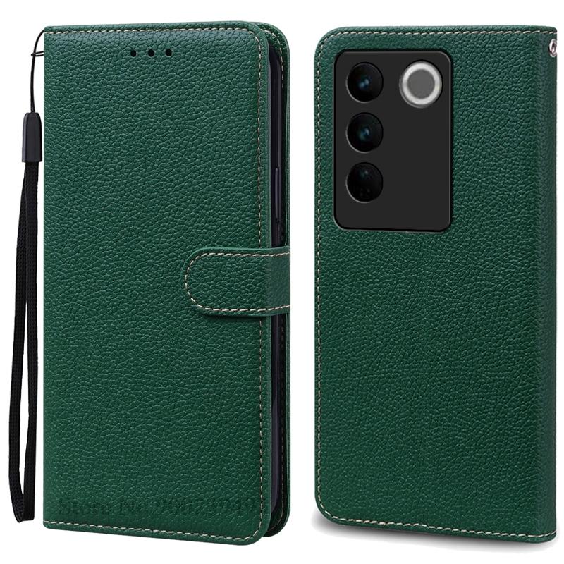 For Vivo V27e 4G Case Wallet Leather Flip Cover For Vivo V27E Case Stand Book Cover For VIVO T2 4G  Case Soft Silicone Fundas