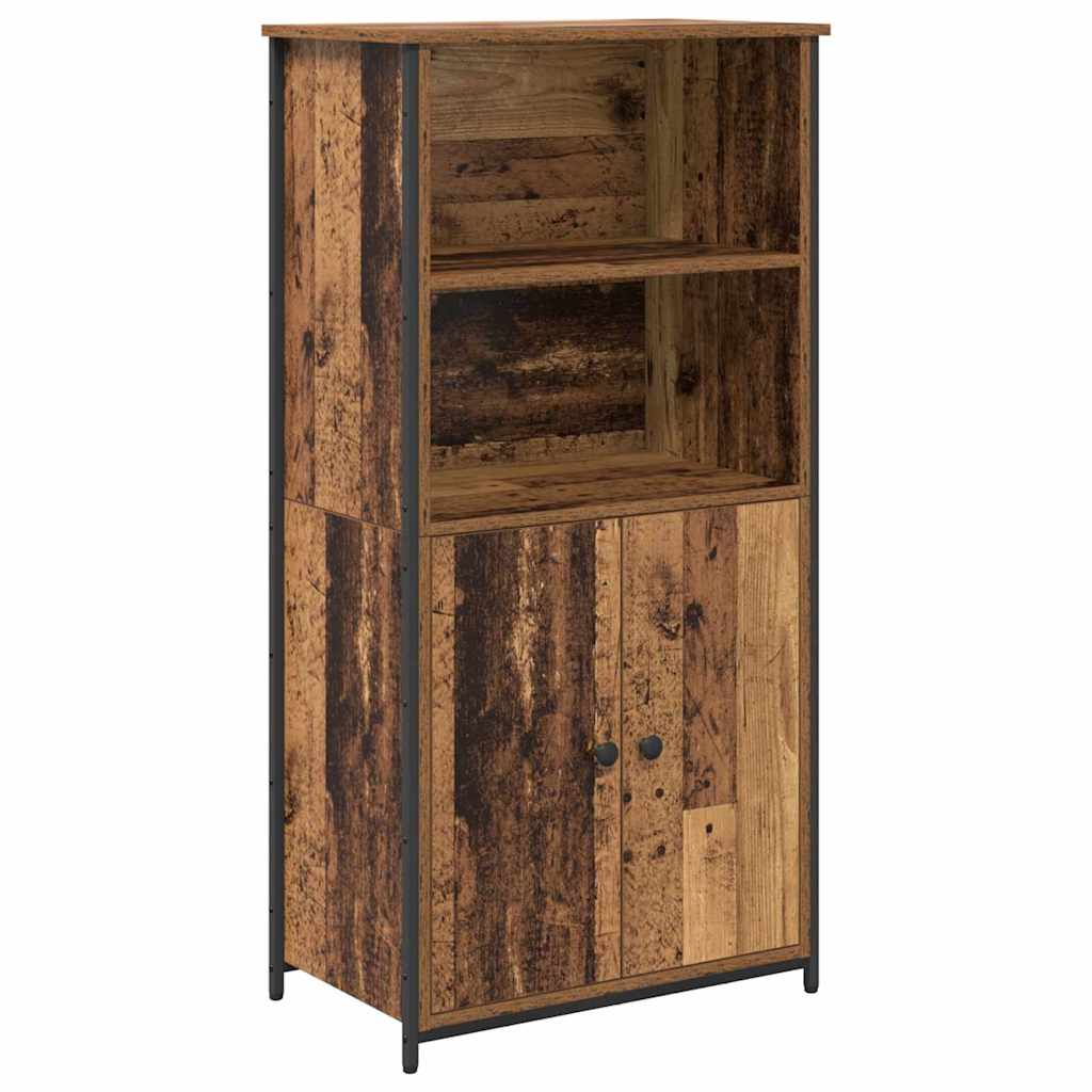 Highboard Reclaimed Wood 62 x 36 x 121.5 cm Particle Board
