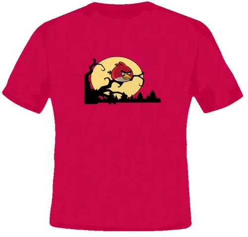 Angry Birds Iphone App Addict Fun Cool Game Red T Shirt S