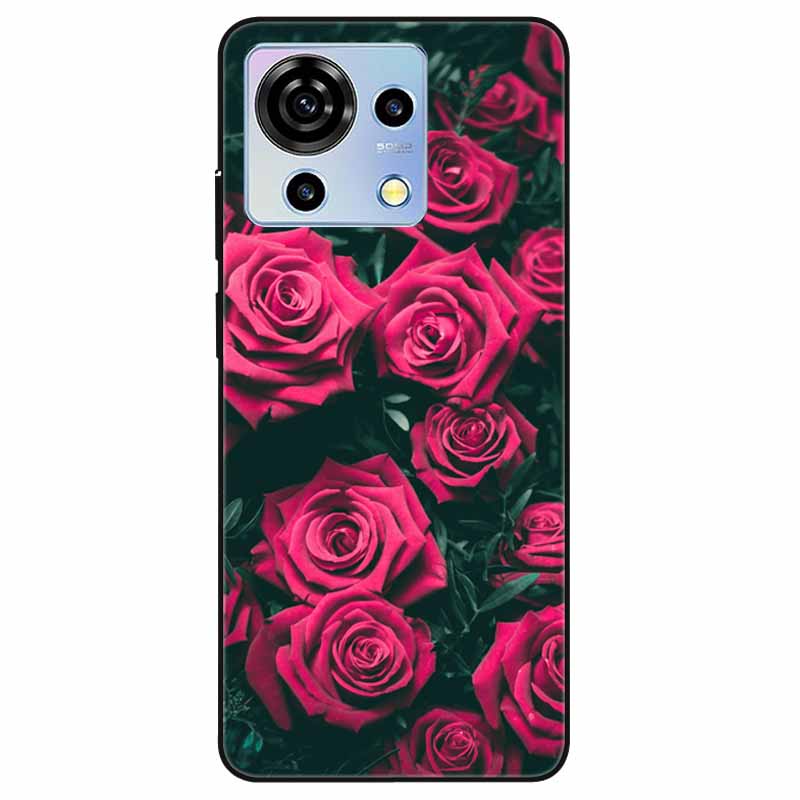For ZTE Blade V50 Vita Case Phone Cover Shockproof TPU Soft Silicone Fundas for ZTE Blade V50 Vita V50Vita 6.75 Luxury Astronaut