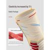 Men's Elite Long Tube Basketball Socks - Terry Bottom, Sweat-Absorbent, Odor-Resistant, Mid-Calf, High-Top Sports Running.