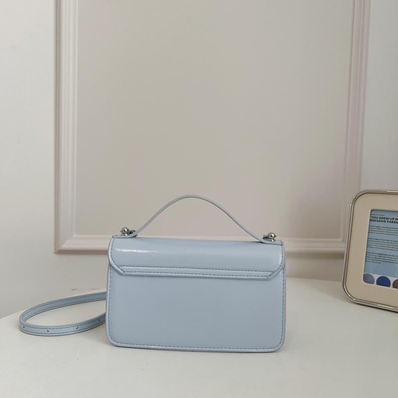 Fashion Sweet Bow Decor Small Satchel Bag Faux Leather with Chain Strap Crossbody Purse Plush Teddy Pendant Convertible Handbag