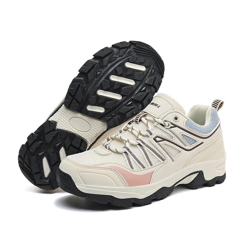 

Men s Hiking Shoes Wear-resistant and Non-slip Outdoor All-terrain Sports Shoes Cycling Shoes Women s Walking Sports Shoes 36 розовый