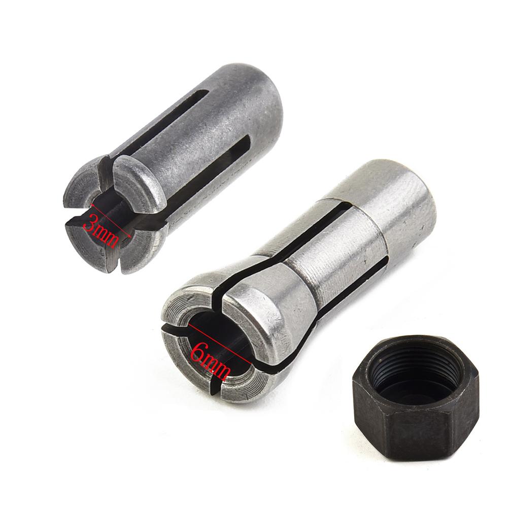 1Pcs 3/6mm Chuck Cap Replacement Parts For 906 763620-8 763627-4 GD0603 GD0601 Collet Nut Power Tool Accessories