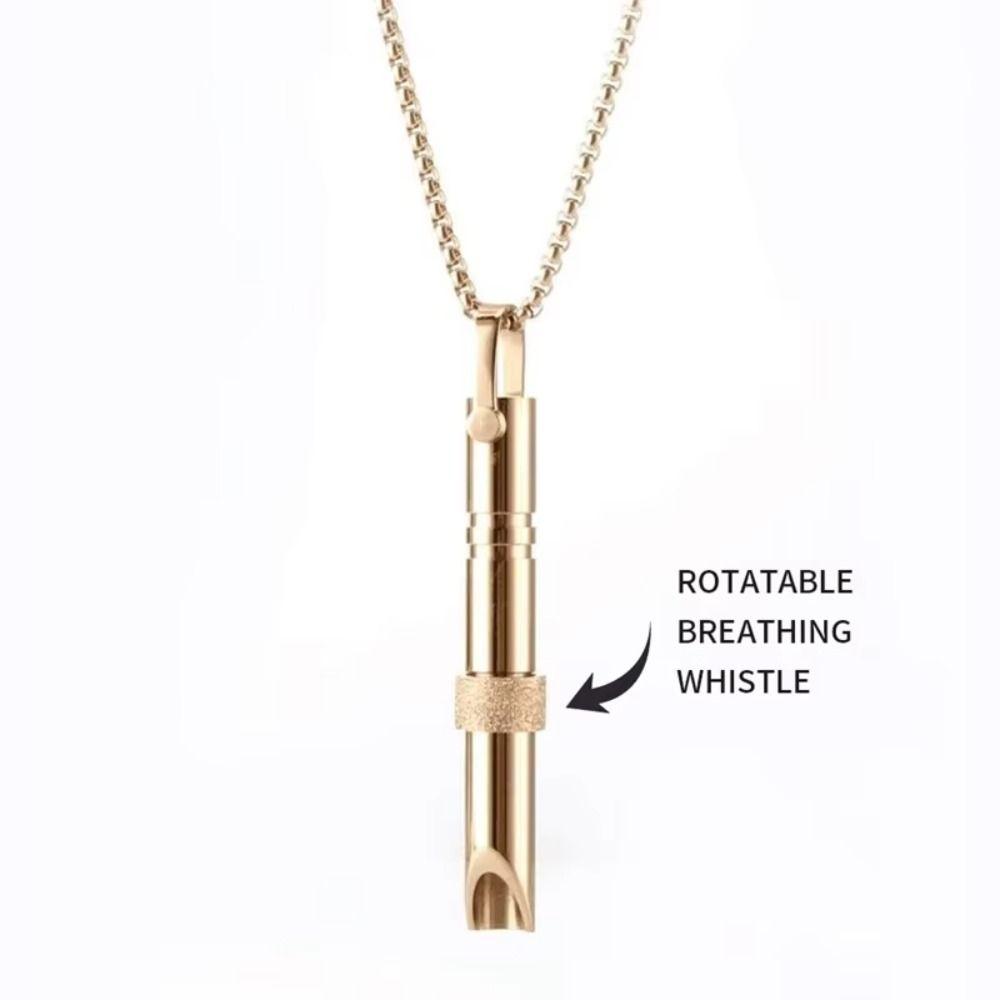 Meditation Tool Mindfulness Pendant Regulating Breathing Meditation Necklace  Women Men