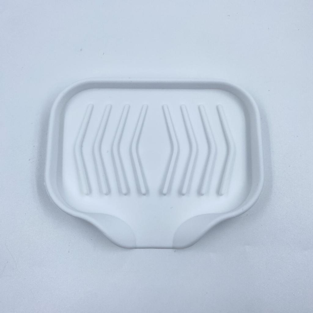Silicone Soap Holder, Anti-slip Draining & Flowing Soap Dish for Home