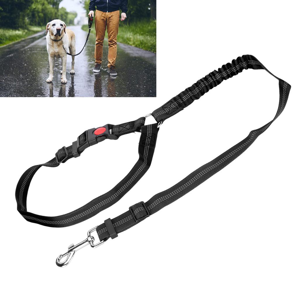 Pet Adjustable Headrest Seat Belt Dog Nylon Reflective Safety Seatbelt Strap for Car