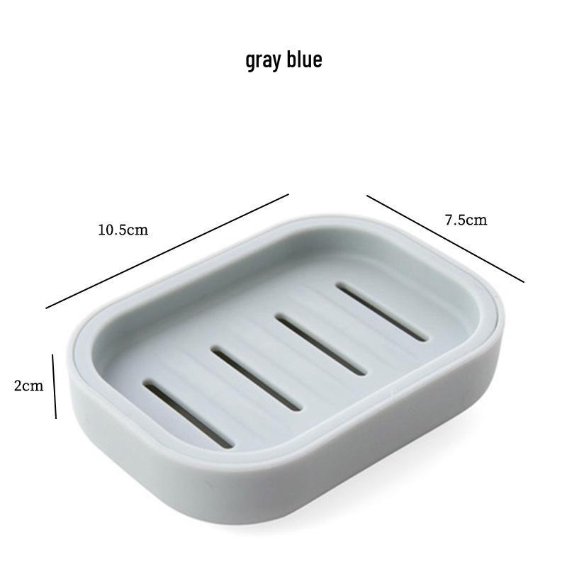 

Travel-Friendly Double-Layer Soap Dish with Drainage