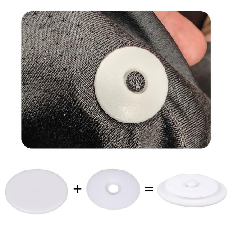 4Pcs Oval Running Number Clip Quick Fastens Number Plate Fixing Buckles Fasteners For Outdoor Fitness Activity