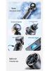 199-Speed Portable Neck-Hanging Ice Cooling Fan, USB Rechargeable Handheld Mini Fan