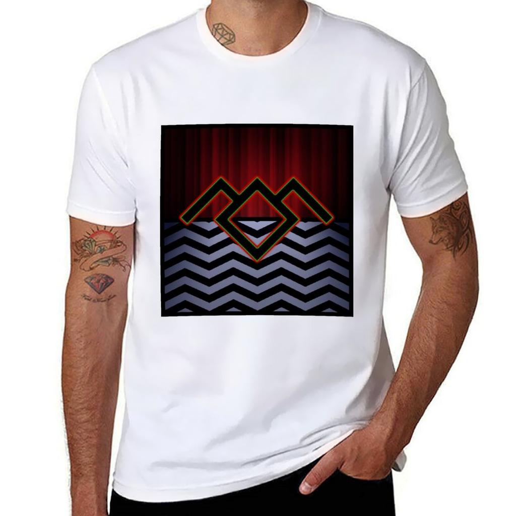 The Black Lodge Tshirt Stylish Graphic Short Sleeve Top Tshirt