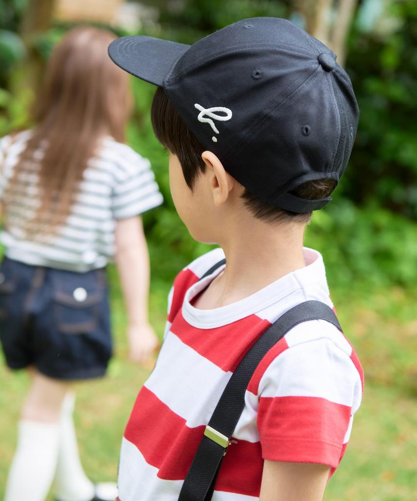 [Agnès B.] Kids B. Cap K032 E CASQUETTE Free Black