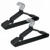10 Antislip Gecoate Metalen Kledinghangers Heavy Duty Hangers Metalen Hemdenhangers Spoorloze Eenvoudige Hangers Multifunctionele Hangers