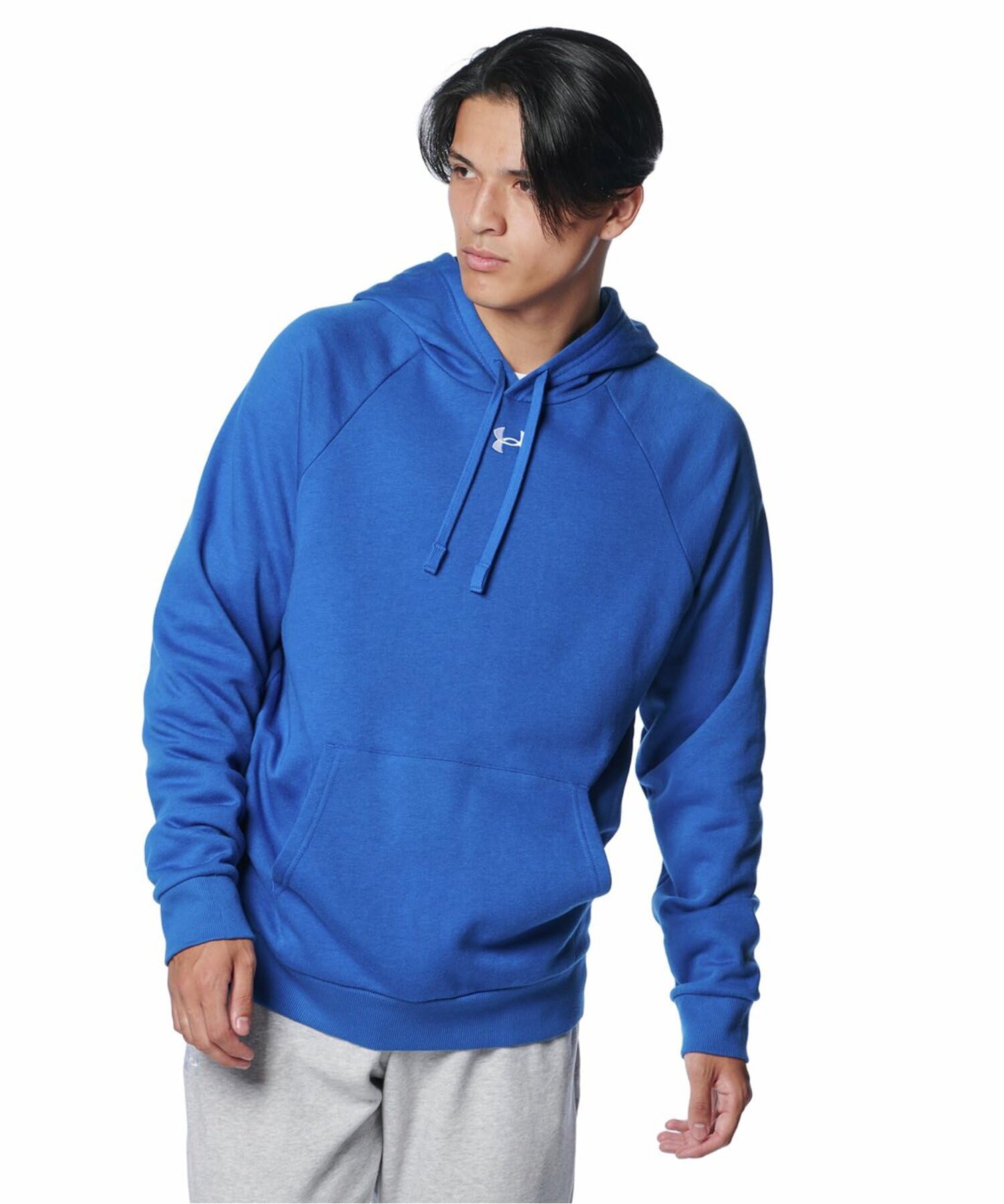 

Under Armour UA Rival Fleece Hoodie Tech Blue White SM /