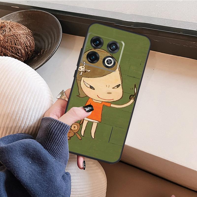 

Cartoon Aesthetic Yoshitomo Nara For OnePlus Nord 5 CE 2 3 4 Lite N20 N30 Case For OnePlus 15 13 12 11 8T 10T 13T 12R 13R 15R OnePlus 13T