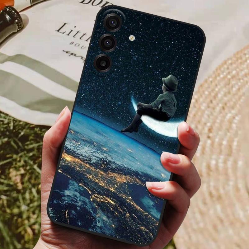 Für Samsung Galaxy A17 5G Hülle Weiche Silikonhülle Schwarzer Bumper TPU Für Samsung A07 A17 A 17 4G 5G Funda Handyhüllen Rückseite