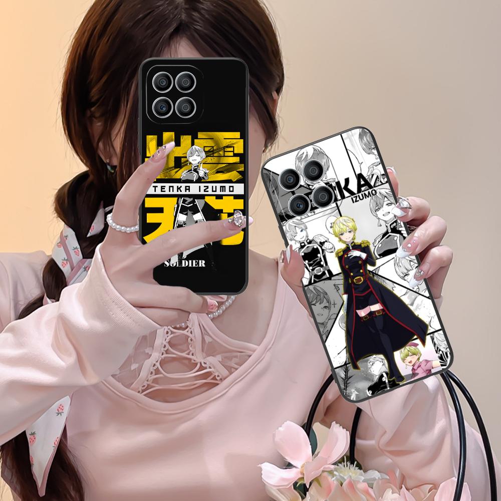 Mato Seihei No Slave Tenka Izumo Matte Mobile Phone Case for Honor 90 80 70 60 50 30 20 10 9 8 7 Pro S SE Lite 5G Printing