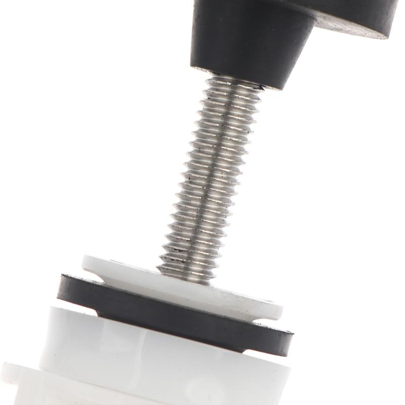 2Pcs Anti-Corrosion Toilet Tank Mounting Screw Kit Universal Fit Toilet Repair Parts for Hotel Apartment Bathroom Maintenance