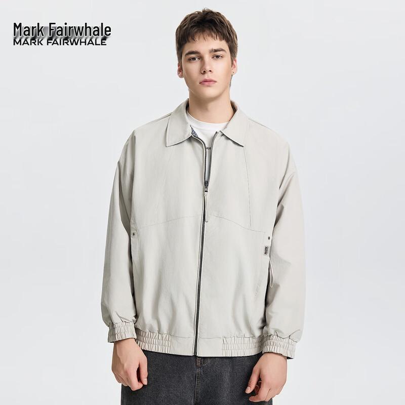 Mark Fairwhale Men's Casual Solid Color Jacket