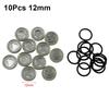 1Pcs Brake Master Cylinder Brake Pump Oil Mirror Dirt Gasket Clutch Reservoir Sight Glass Upper/Rear Brake Pump 12mm 18mm