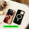One-Punch Man Phone Case Magnetic with Magsafe Wireless Charging For iPhone17,16,15,14,13,12,11 Plus,Pro