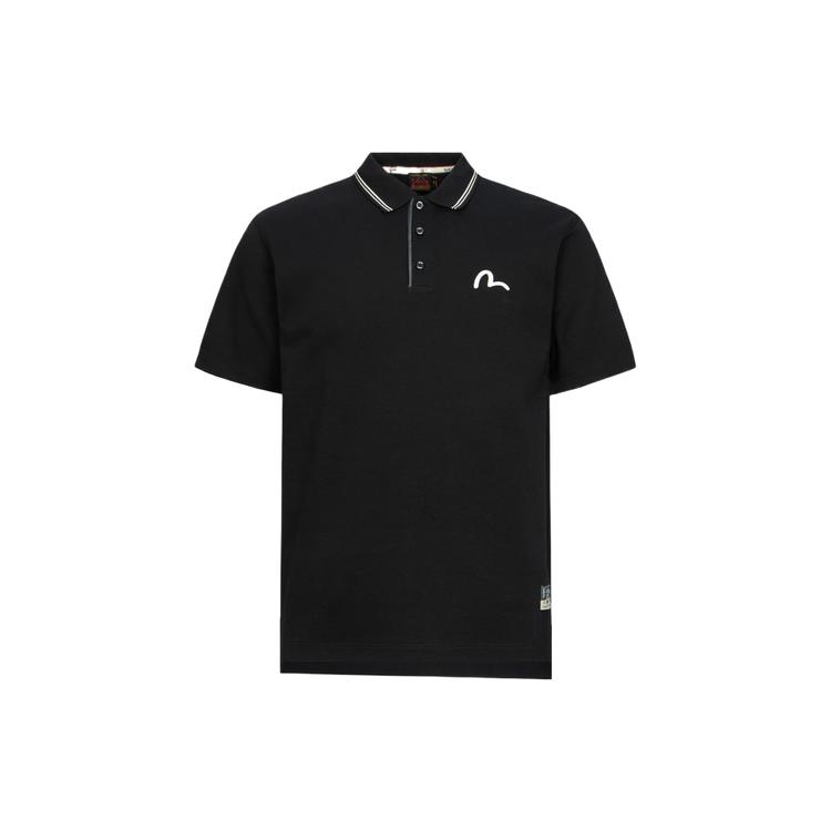 Evisu Polo Shirts Men's Polo Collar Moderate Straight Fit 2ESHTM4PS7065RXCT