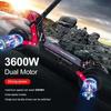 Sunnigoo X7 3600W dobbelmotor elektrisk scooter for voksne 48v 21ah Topphastighet 65-70km/t 10 tommers terrengdekk Rekkevidde 60km Escooter