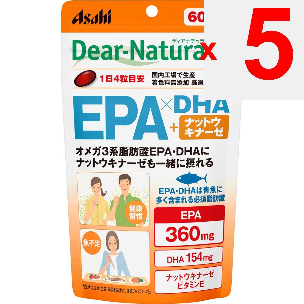 Asahi Dear-Natura Style EPA X DHA & Nattokinase 240 capsules Other (check locks, tongue cleaners, etc.) Herbs (Natural Ingredients) Other (check locks