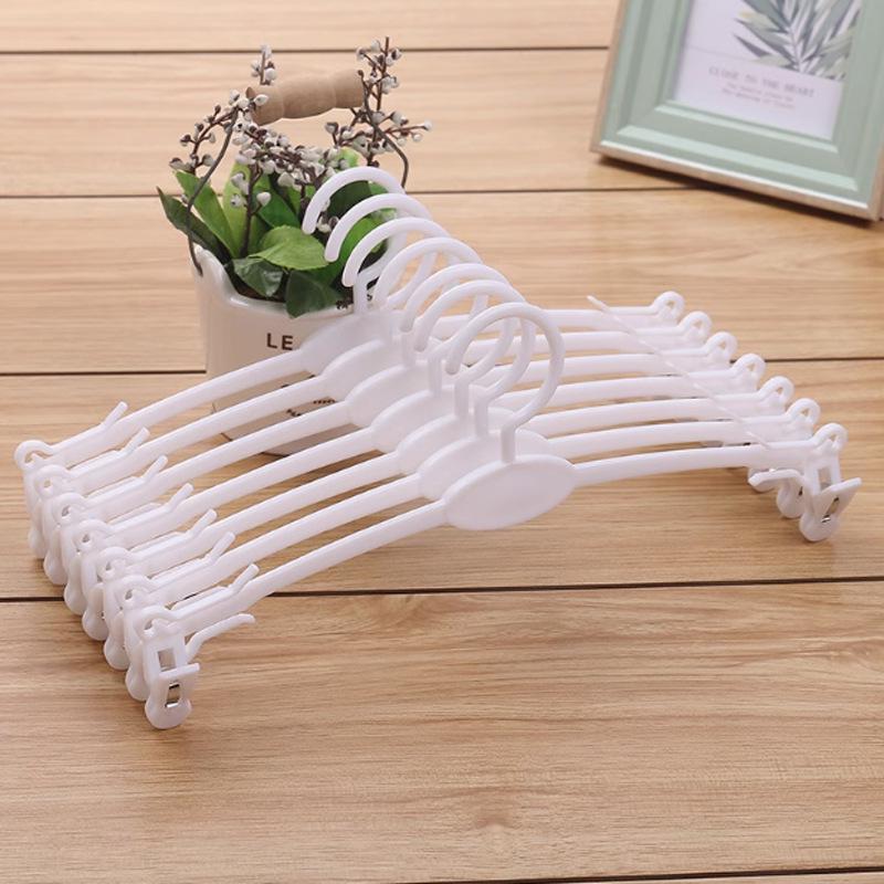 Soft Rubber Lingerie Hanger with Clips for Bras and Panties