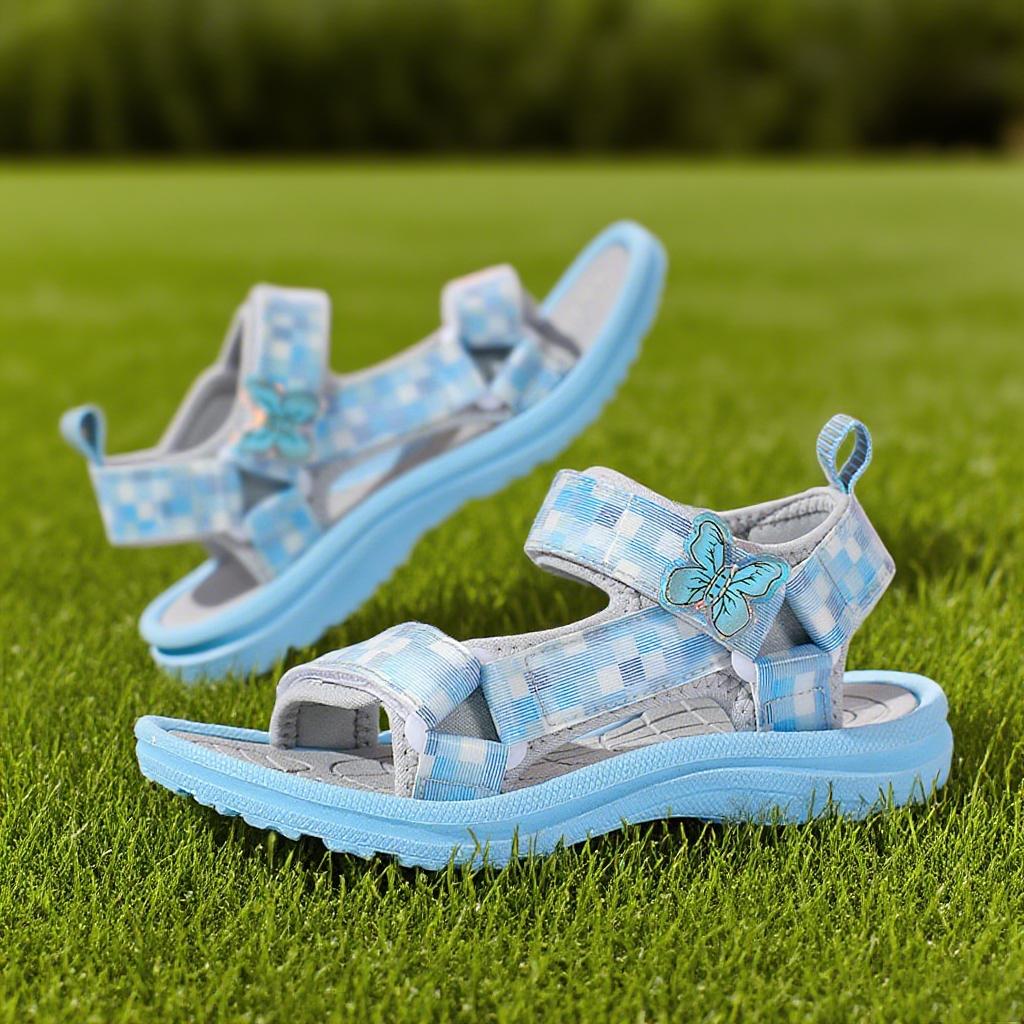 Summer Children Sandals Shoes Boys Girls Toddler Soft Non-Slip Baby Cute Pearl Princess Dance For Kids Student Outdoor Beach