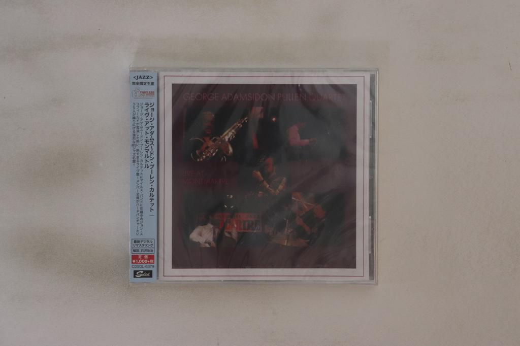 CD GEORGE ADAMS, DON PULLEN QUARTET - Live At Montmartre CDSOL6379 TIMELESS RECORD 2015 Japan Obi Jazz Used