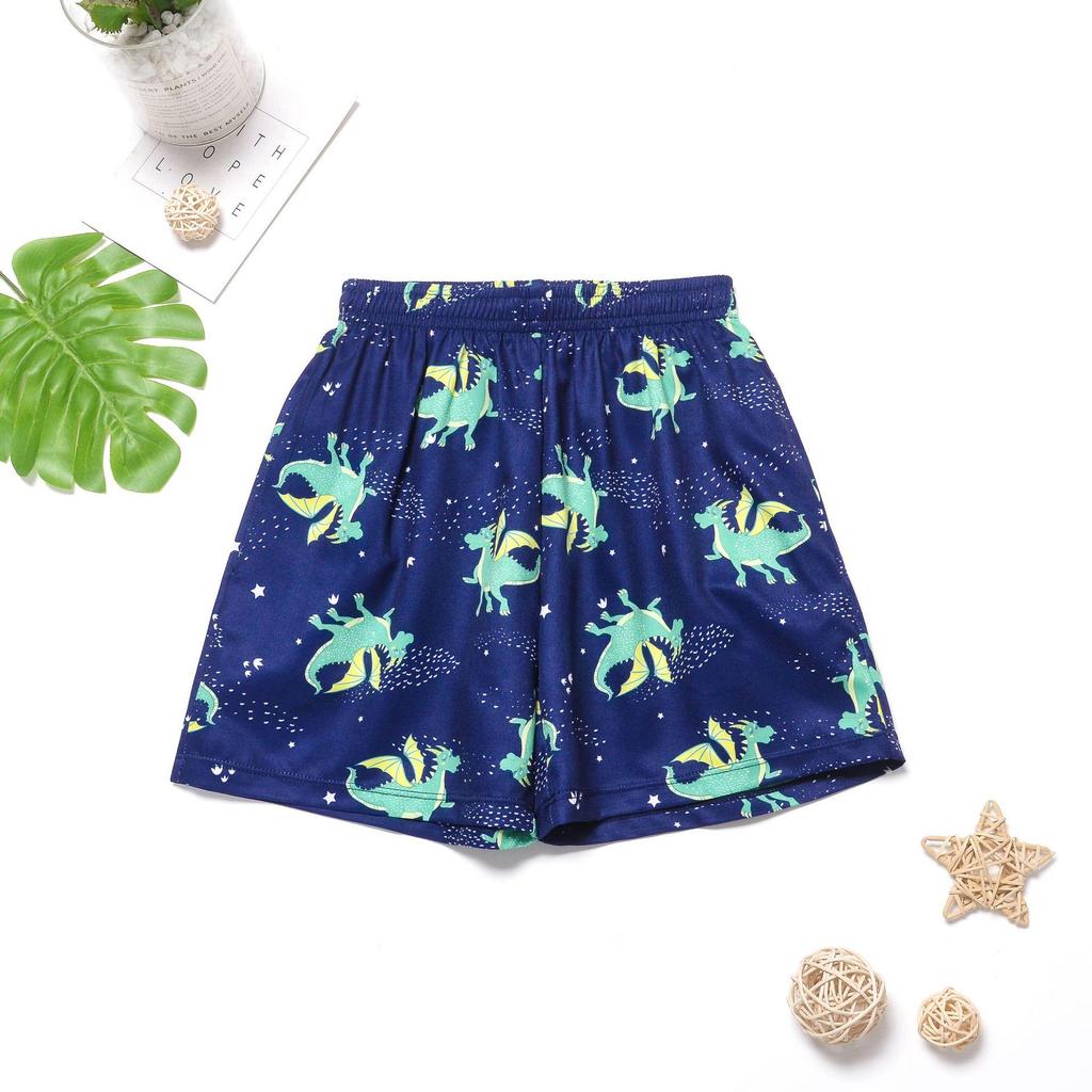 Boys' Long Sleeve Graffiti Print Swimsuit - 2025 Two-Piece Set