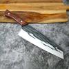 Hand Forged Stainless Steel Slicer 8-inch Sharp Chef's Knife Kitchen Knife Butcher's Knife Household Kitchen Knife Fruit Knife