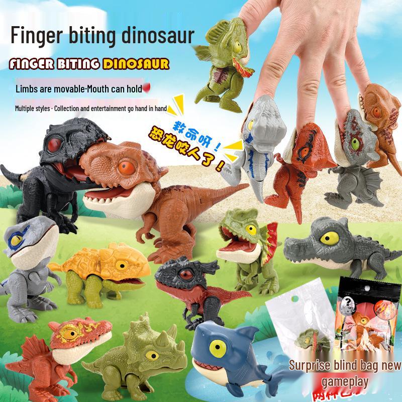 Free Shipping: Biting Crocodile Prank Game - Sound & Light Dinosaur Toy for Kids