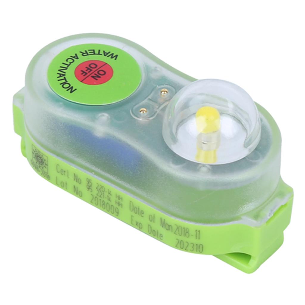 LED Lithium JHYD-I Life Jacket Lamp 30g Conspicuous Attract Light Lamp Seawater Self-Lighting Light Life-saving For Life Vest