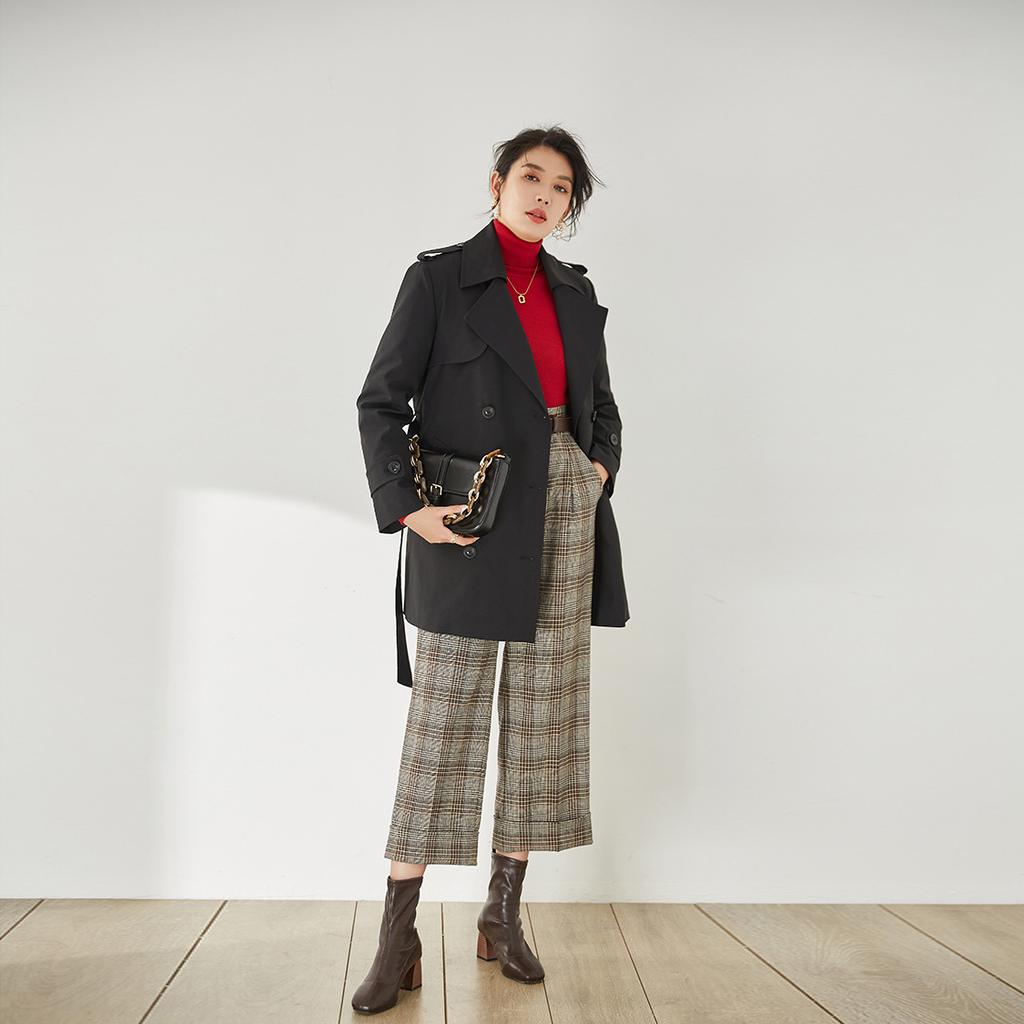 Shenghong waterproof trench coat down jacket removable duck down liner one dress two wear short coat female 13579