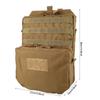 Tactical Molle Backpack Hydration Pack Mini Back Panel Water Bag Nylon Molle Pouch Lightweight Vest