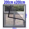 Inset Window Screen Mesh, Air Tulle Adjustable Summer Invisible Anti-Mosquito Net Fiberglass Removable Washable Customize Screen